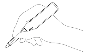beta, leather pen small (OSTER Promotion -20%, you save € 4.99)